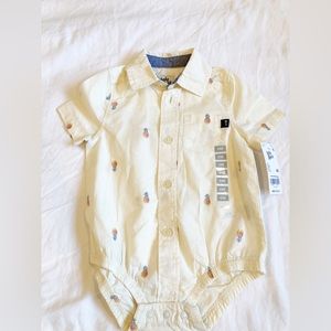 Baby B’gosh button down onesie